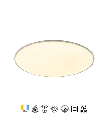 SLIM * PLAFÓN LED 37 CM - 3000K - BLANCO